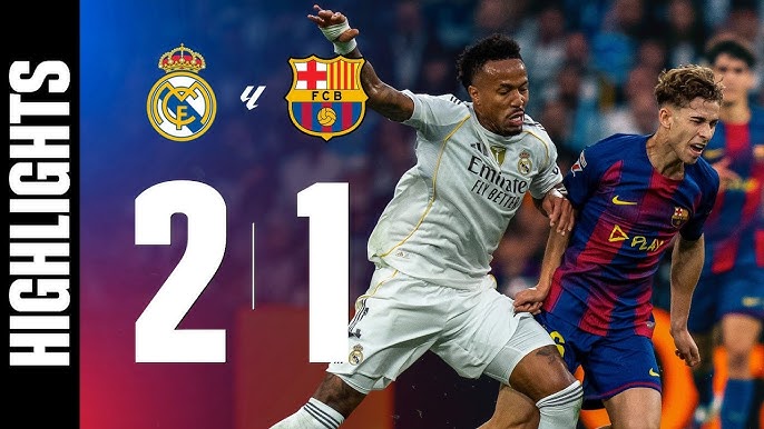 Mbappé and Bellingham Fire Real Madrid to 2-1 Victory Over Barcelona at the Bernabéu